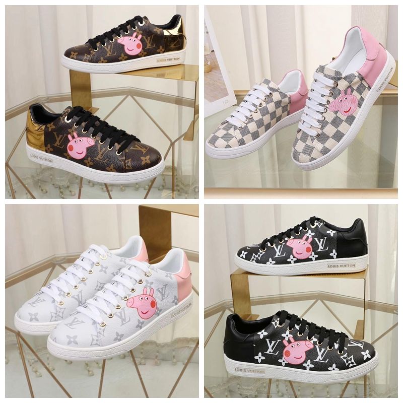 Brand Designer Shoes Sneaker Casual Shoes Real Leather