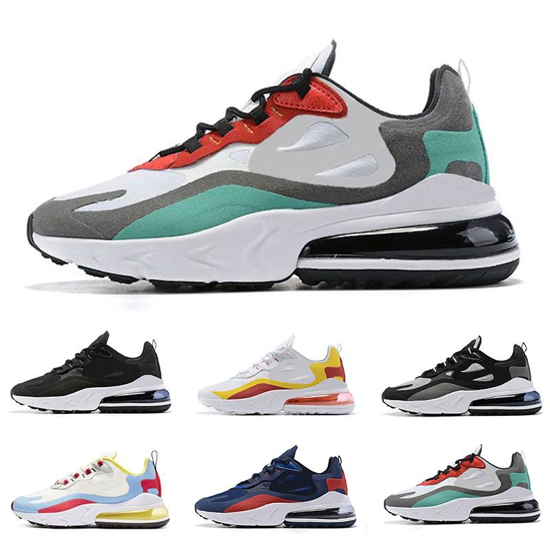 Nike air max 270 react shoes reaccionar hombres zapatillas Bauhaus Optical triple negro Blanco Diseñador mens entrenadores transpirable deportes Nike air max 270 react shoes reaccionar hombres zapatillas Bauhaus Optical triple negro Blanco Diseñador mens entrenadores transpirable deportes