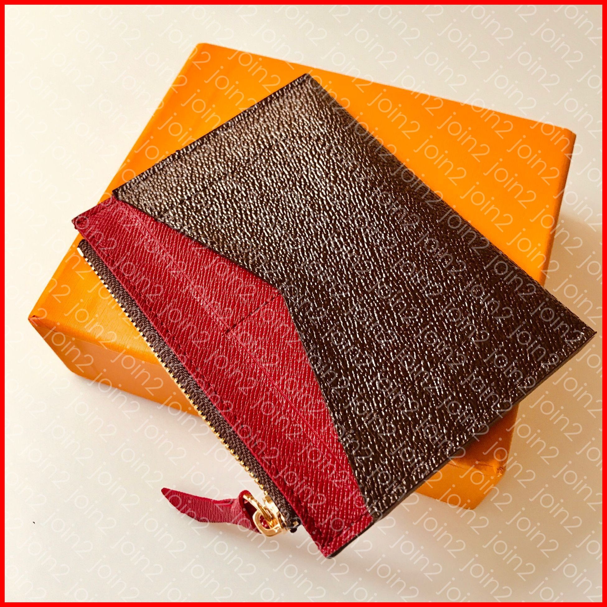 ZIPPED CARD HOLDER Designer Fashion Women'S Cardholder Case Luxury