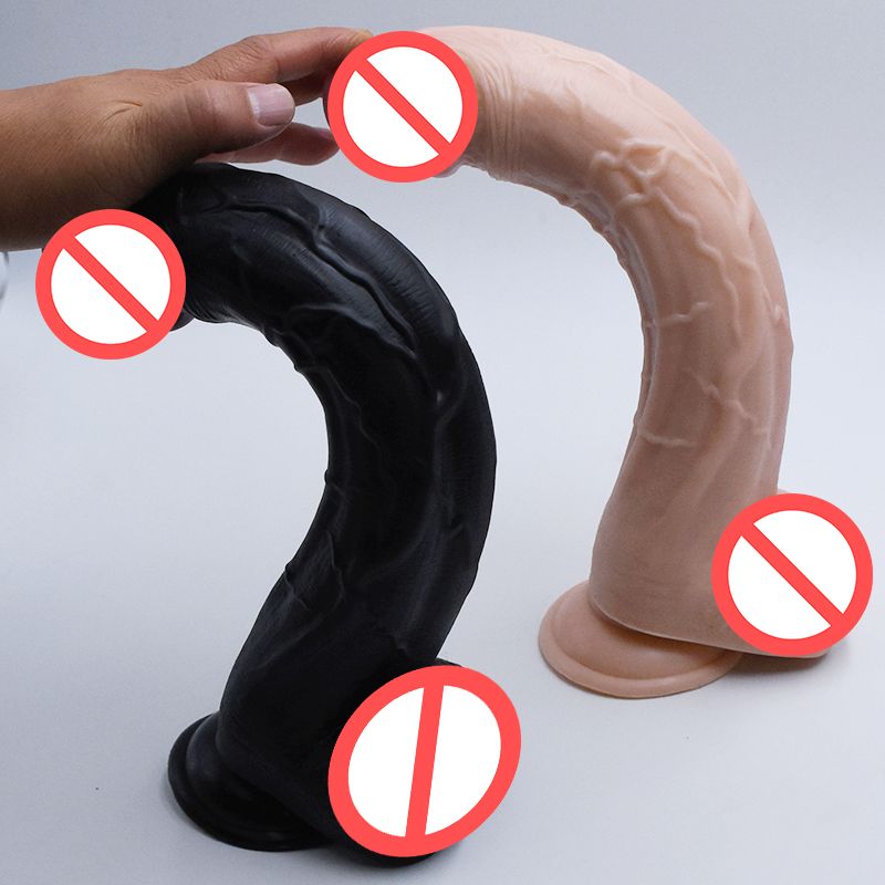 Realistic Dildo Adult Novelty Sextoys Erotic Toy Silicone