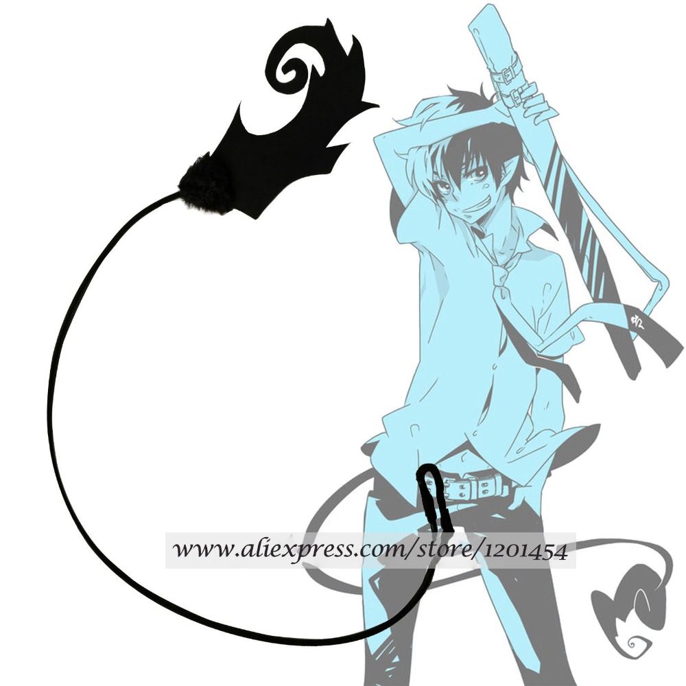 Blue Exorcist Rin Okumura Black Cat Green Mabn Pet Plush Doll Toy Strap