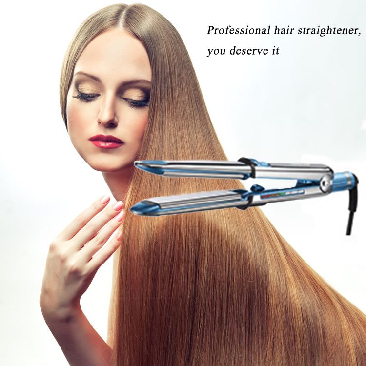 2019 Flat Iron Ionic Hair Straightener Na No Titanium Prima3000