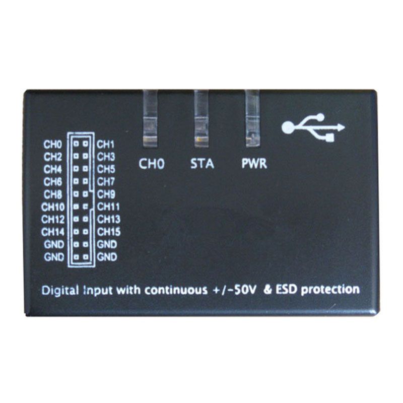 Saleae USB Logic16 100MHz 16 Channel Logic Analyzer For ARM FPGA