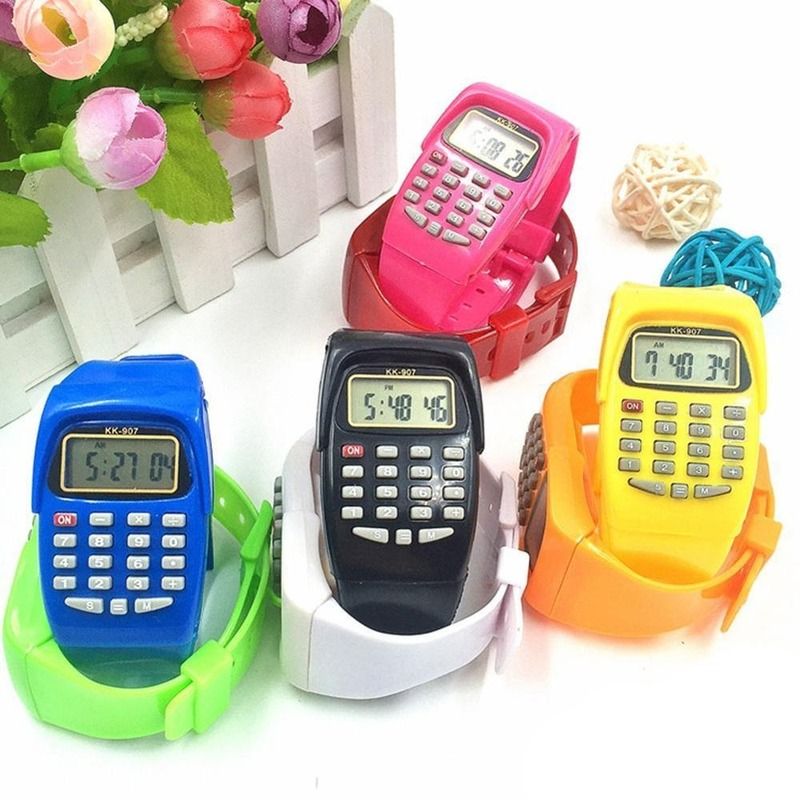 calculator with watch