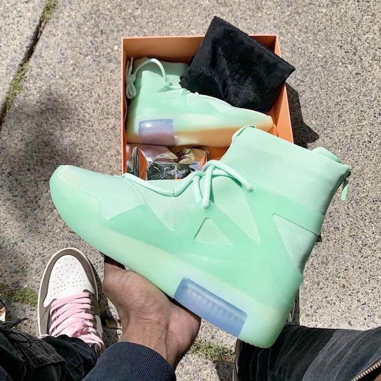 Fear Of God 1 Orange Pulse Frosted Spruce Volt Mens