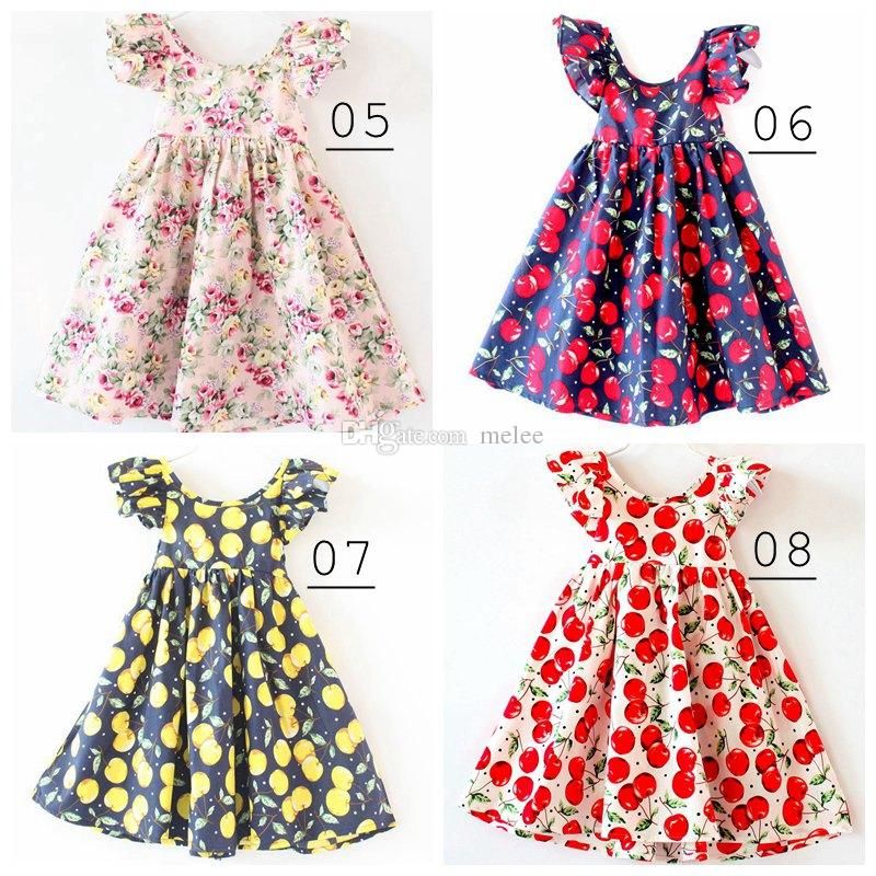 Vintage Cute Flower Dress 3T