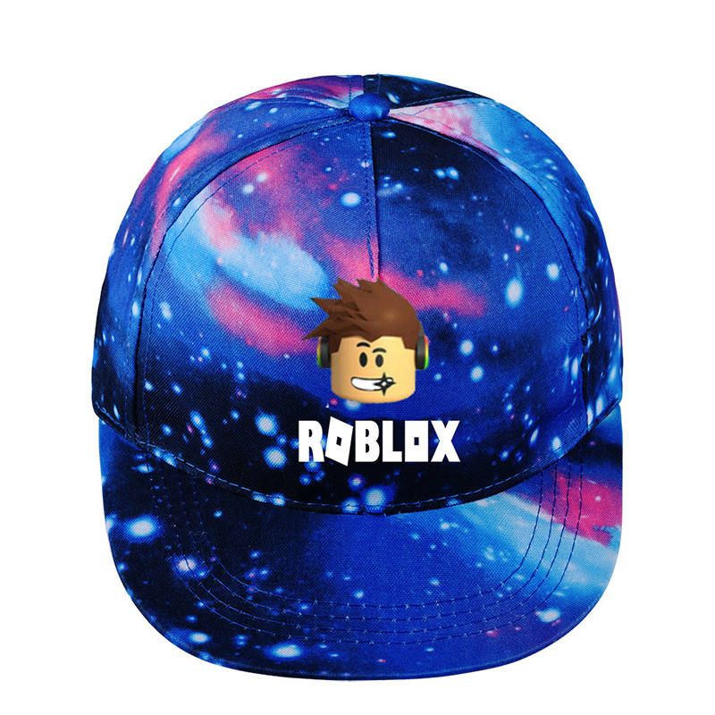 Roblox Hat Starry Sky Hat Game Around Baseball Cap Summer Sunhats Cartoon Baseball Adjustable Snapback Hats -
