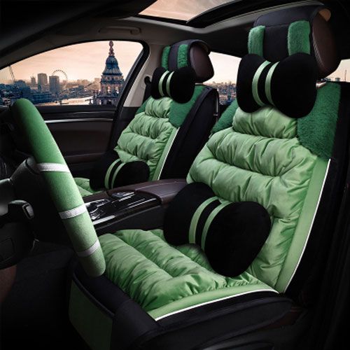 Car Mat Winter And Autumn Short Plush Keep Warm Car Interior