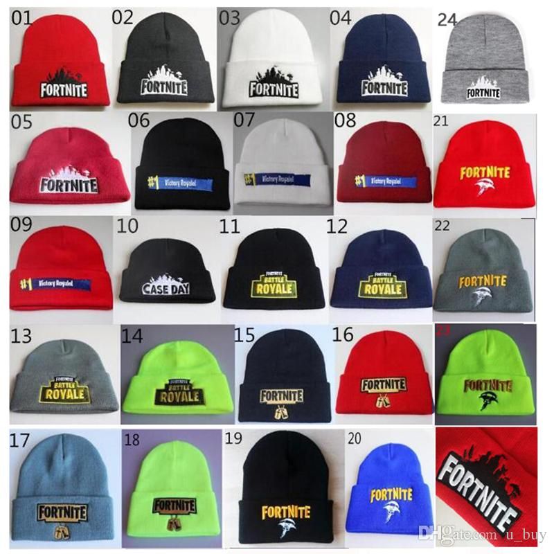 Fortnite Hat Fortnite Beanies Fortnite Battle Knitted Hat Hip Hop - fortnite hat fortnite beanies fortnite battle knitted hat hip hop embroidery knitted caps teenager winter warm skull beanies make your own party hats make