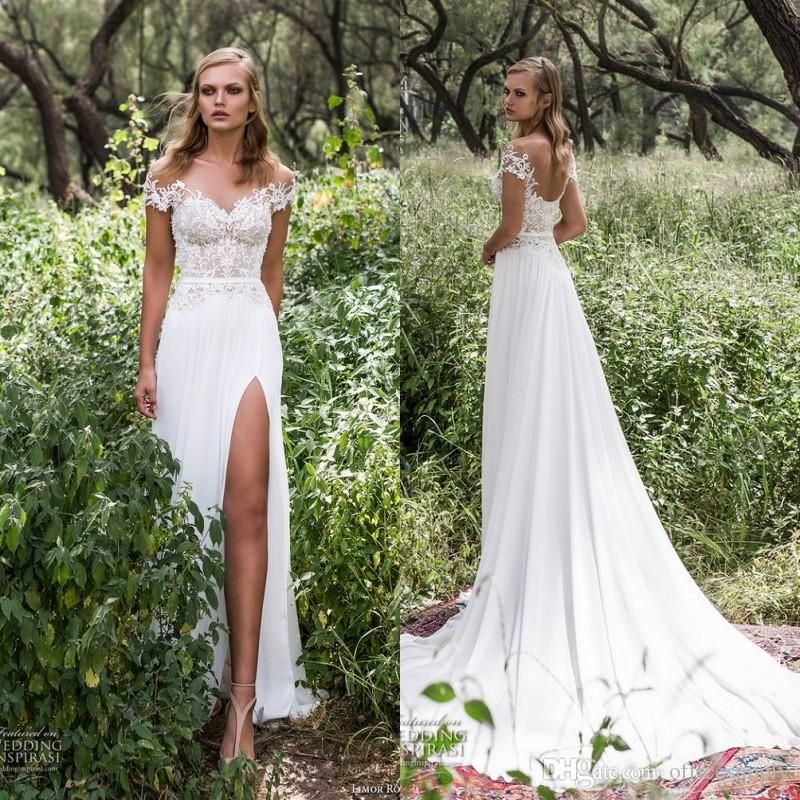 Country Girl Off the Shoulder Wedding Dress