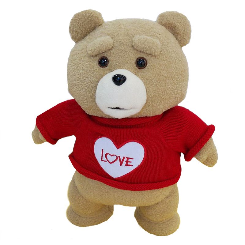 standing teddy bear