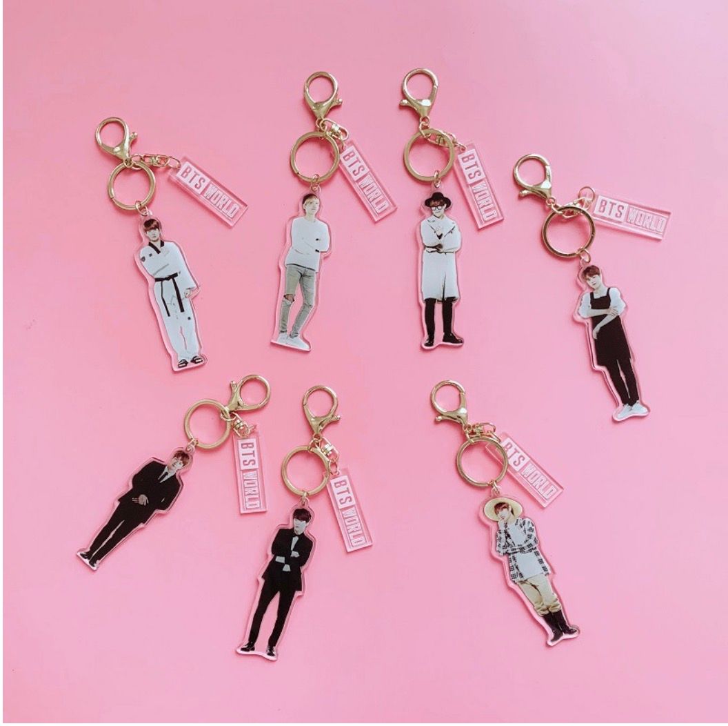 2021 Bts Member Keychain/Pendent For From Kpop, 14.08