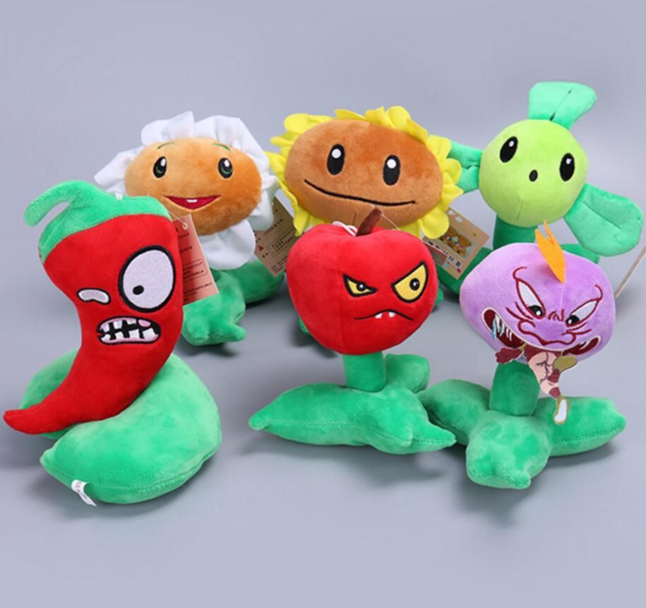 plants vs zombies plush toy set