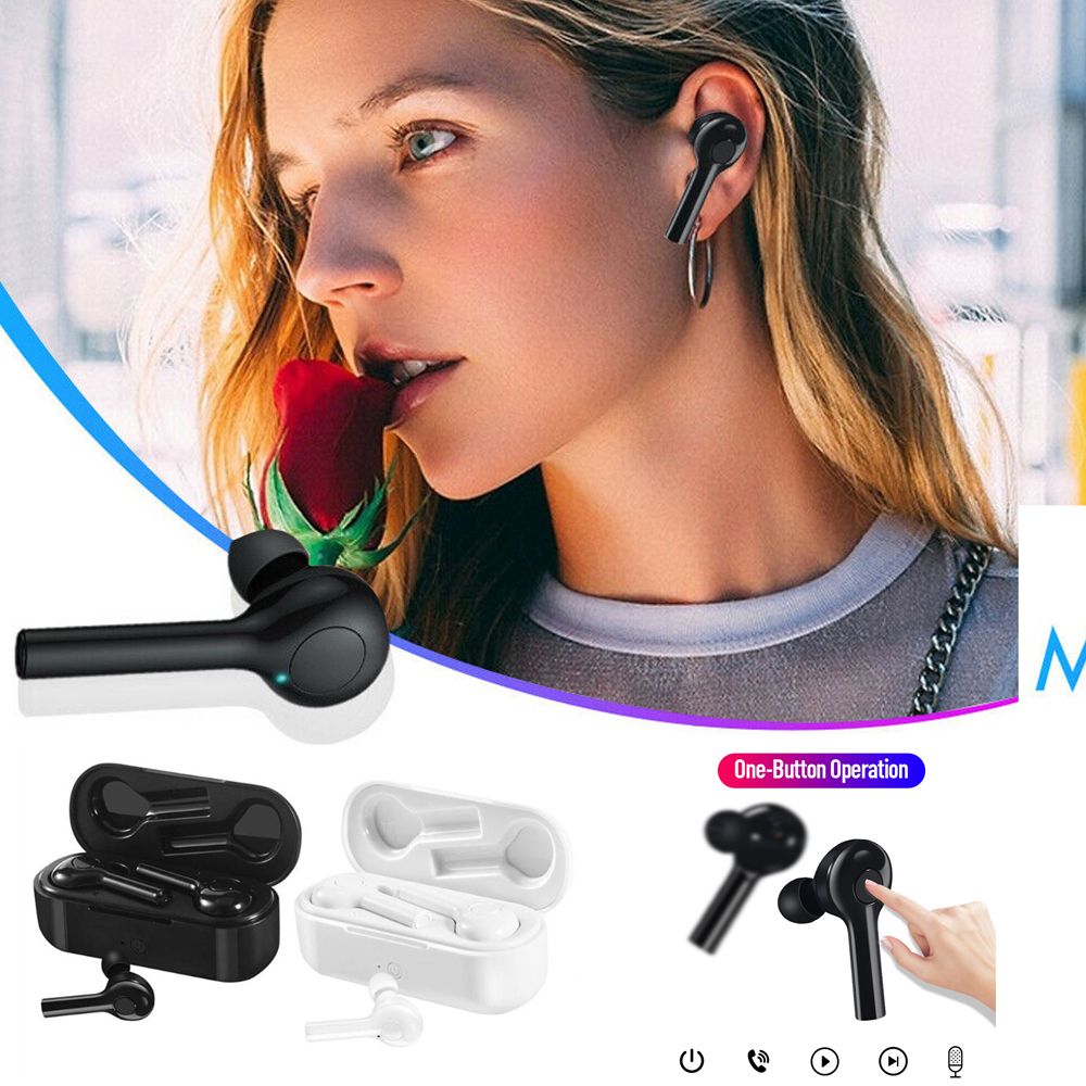 TW08 TWS Bluetooth 5.0 Earphone Binaural Calls Wireless ...