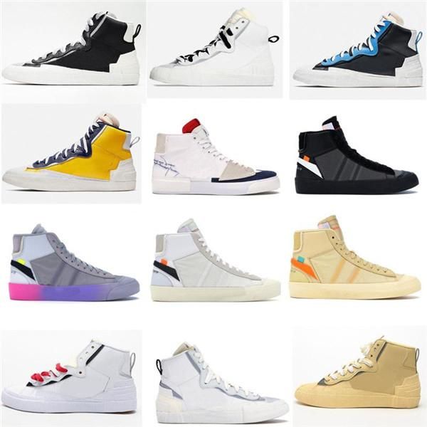 platform mid blazers