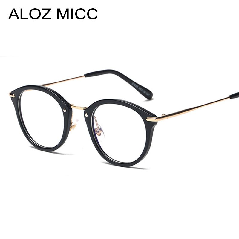 Vue Objectif Micc A017 Lunettes Mode Haute Tr Ronde Qualité Cadre Clair De Femmes Aloz Vintage Uv400 kOuXZPiT