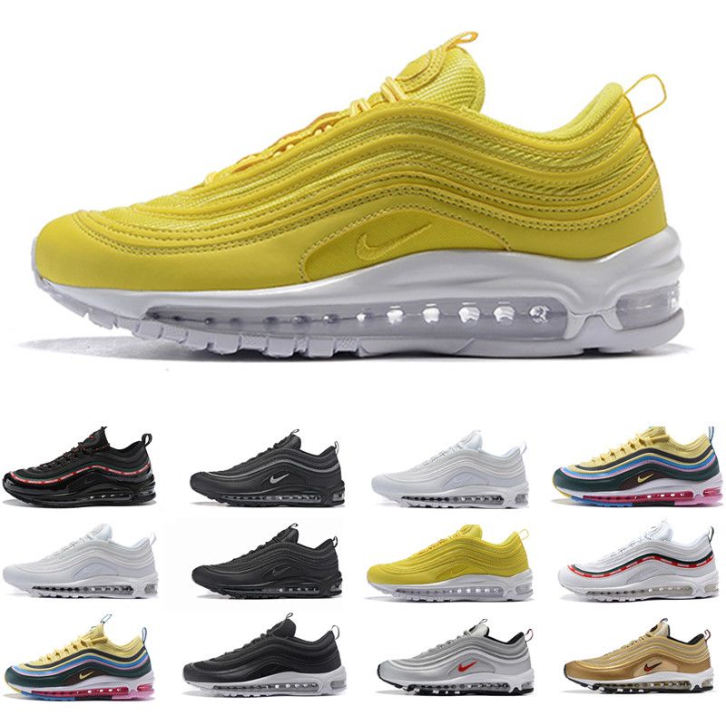 Compre Nike Air Max 97 Airmax 97s 2019 Nuevo AIR Zapato Brillante Cidra