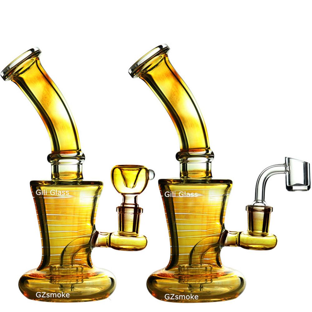 2020 Dab Rig Bong Inline Perc Bongs Oil Rigs Glass Pipe Water Pipes