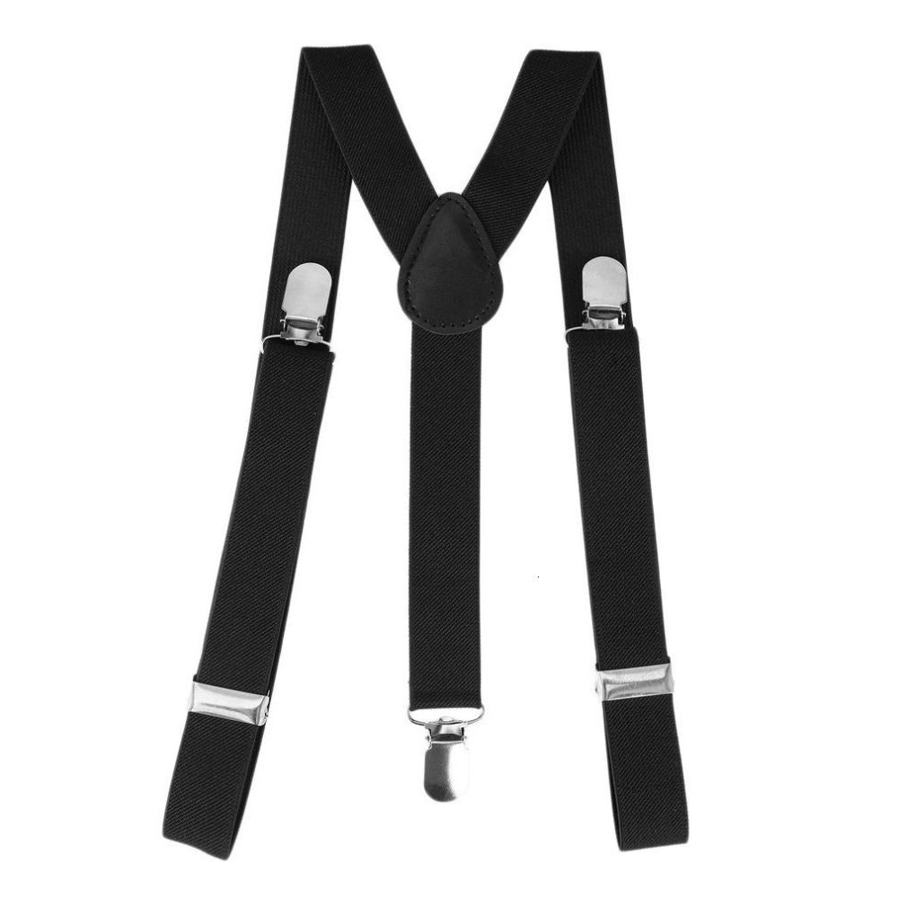 Mens Fashion Plaid Suspenders Clip-On Y-Back Braces Adjustable Elastic Straps
