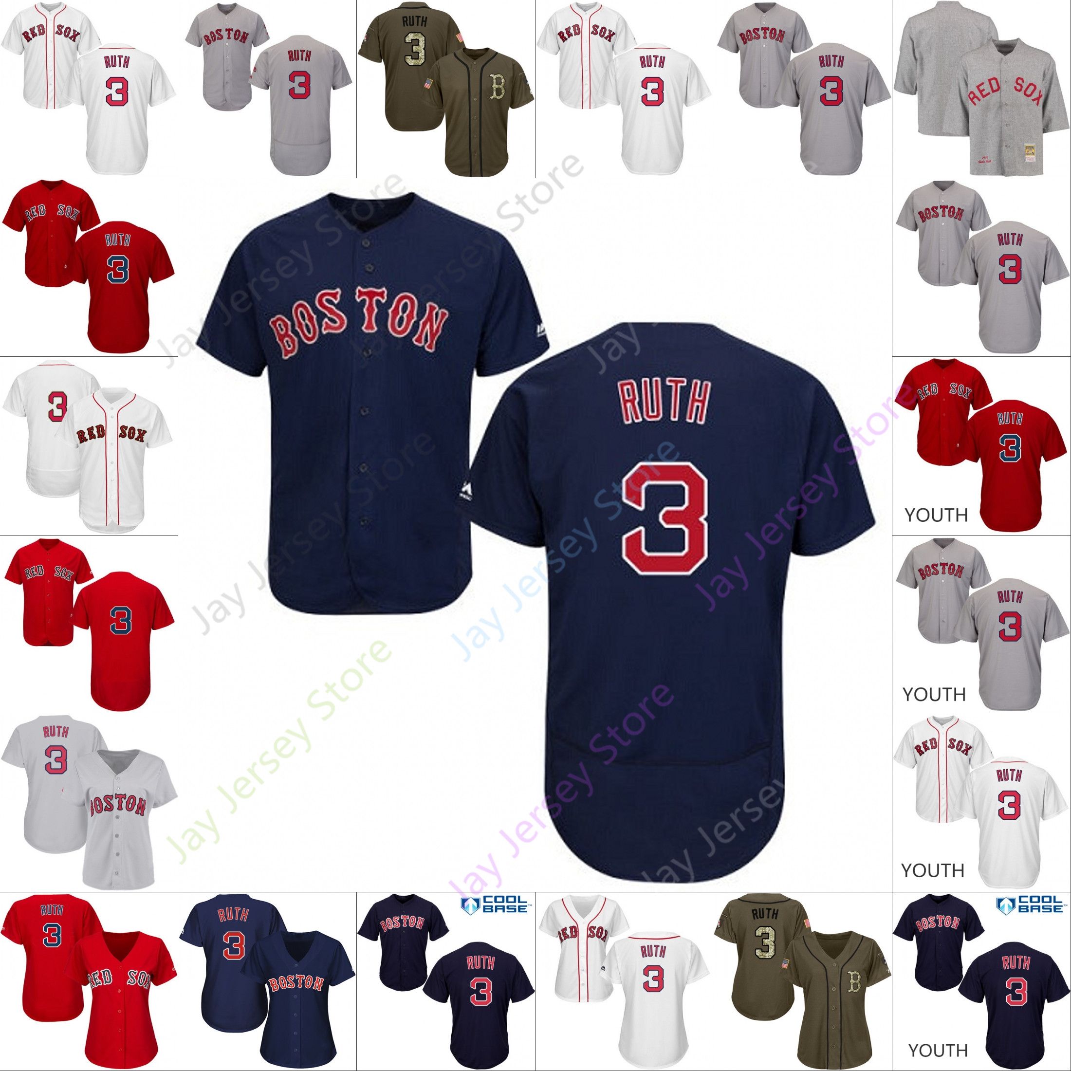 custom red sox jersey youth