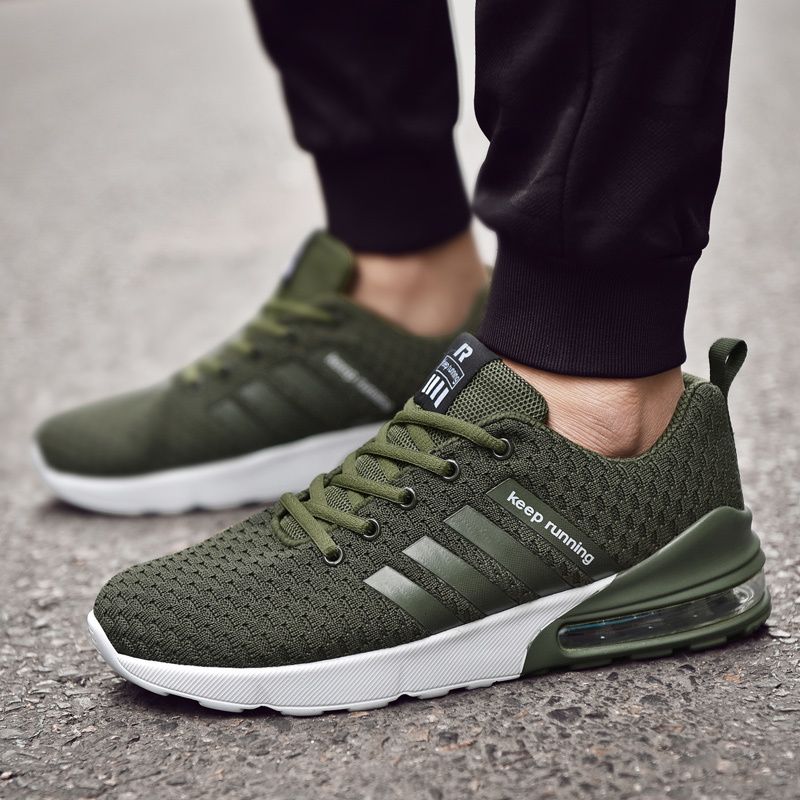 Desgaste Y Con Deporte Hombre Suela Cómodas Al Para Correr Zapatillas De Deportivas Cordones Resistentes Aire 54A3RjLq