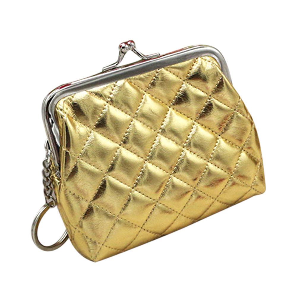 Small Coin Purse Women&#39;S Purse Leather Wallet Portfolio Female Pouch Wallet Card Holder Mini ...