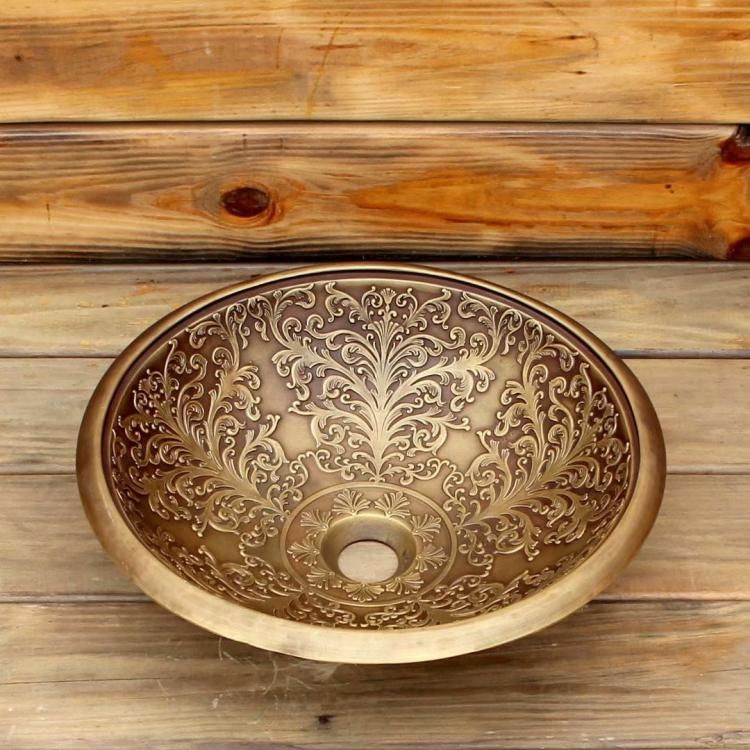 Großhandel Bronze Waschbecken Im Badezimmer Bronze Messing Waschbecken