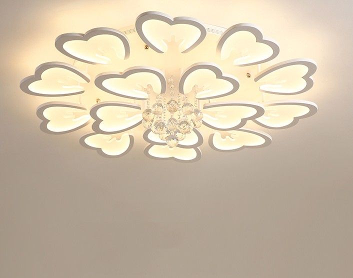 Plafoniere In Cristallo Miglior Prezzo : Acquista plafoniera a soffitto di cristallo lampada soggiorno