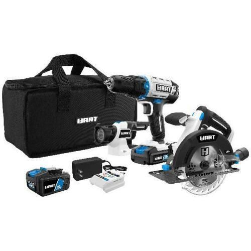 2020 New HART 3 Tool 20 Volt Cordless Combo Kit From Maojiulun13, $43.