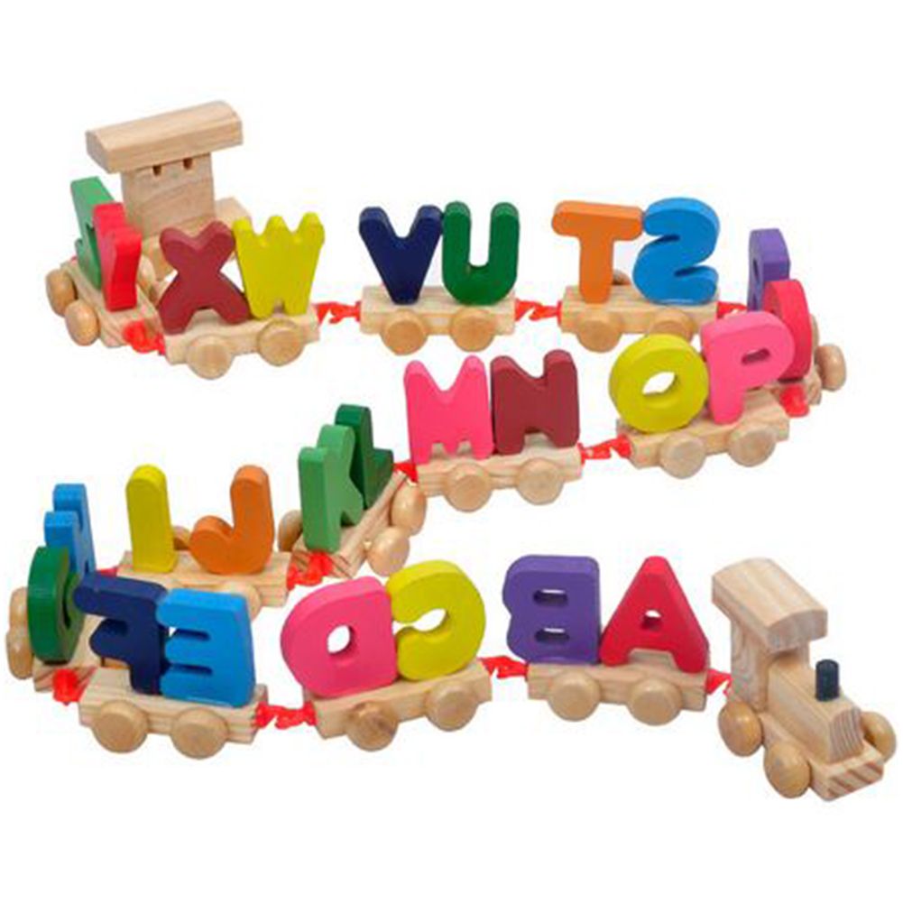 2019 High Quality Wooden Train Figure Model Toy With Alphabetical 2019 High Quality Wooden Train Figure Model Toy With Alphabetical Letters Educational Assemble Alphabet From Universecp 41 91 Dhgate Com