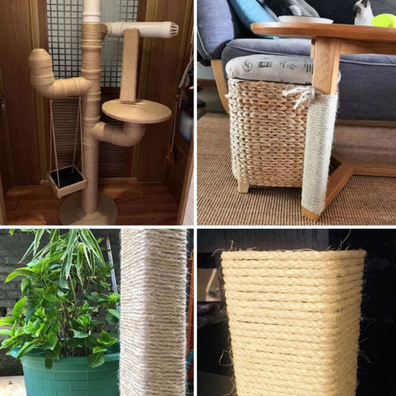 hemp rope cat scratch post