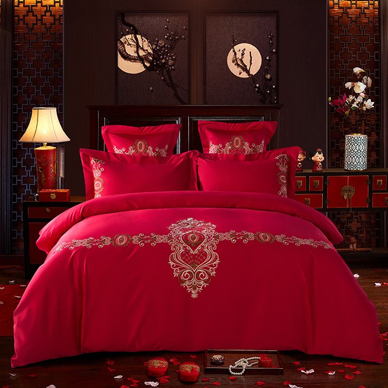 2019 New Luxury Satin 3d Bed Set Comforter Traditional 3d Bed Set