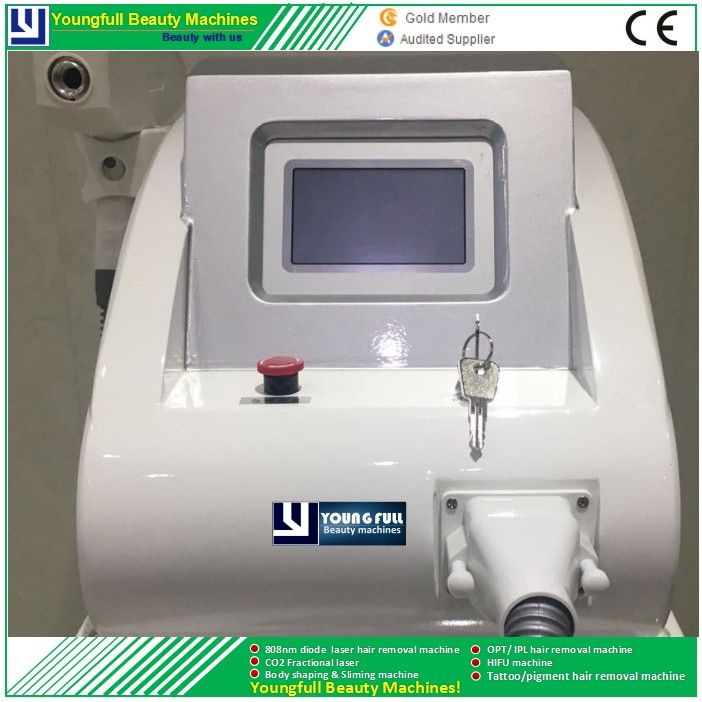 Floor Standing ND Q Switch Acne Spots Removal Red Light ... ND.Yag Laser Tattoo Removal Machine Birthmark Pigment ...