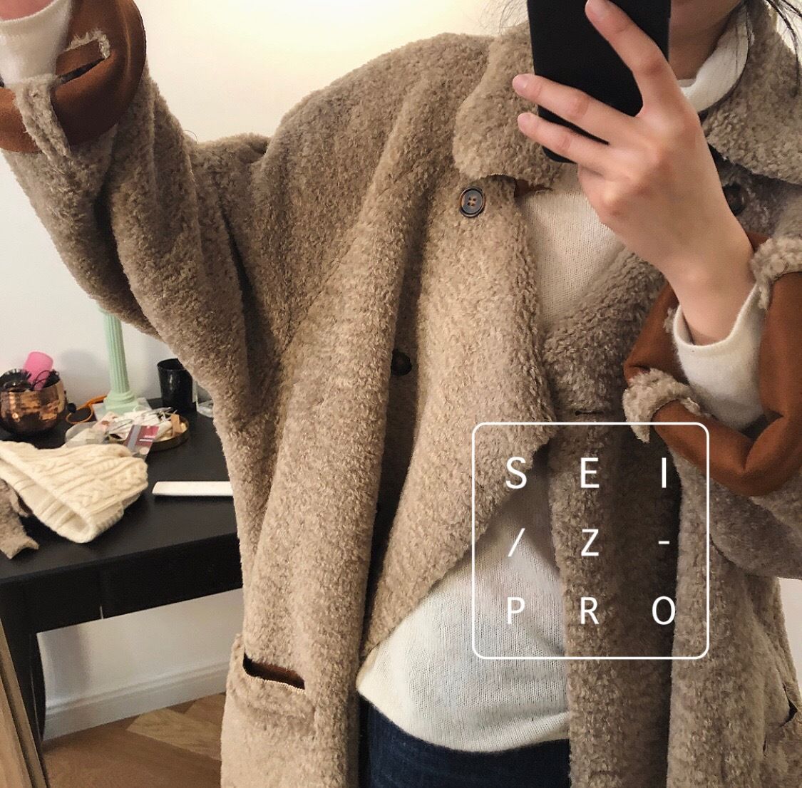 Sciolto Di Inverno I Cappotto Lati Su In Agnello Acquista Entrambi tOaqwq5