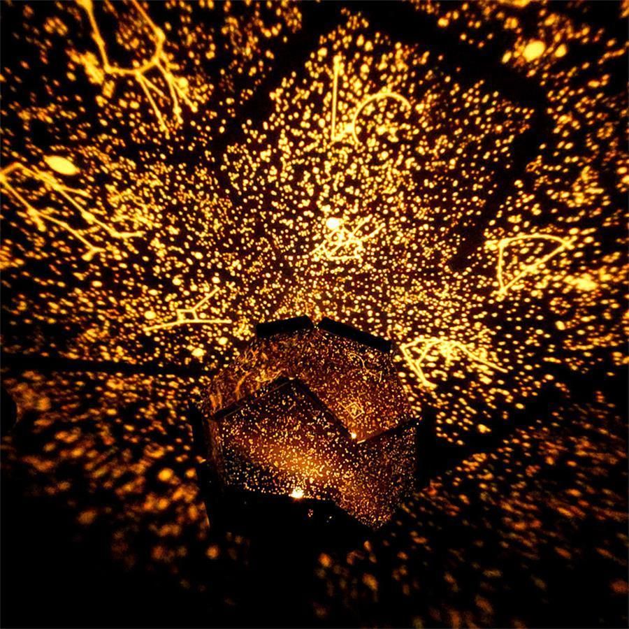 romantic astro star projection lamp