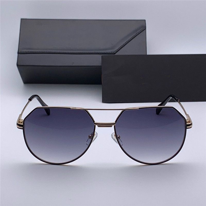 New Popular Men German Designer Sunglasses 724 Metal Pilot Retro Frame