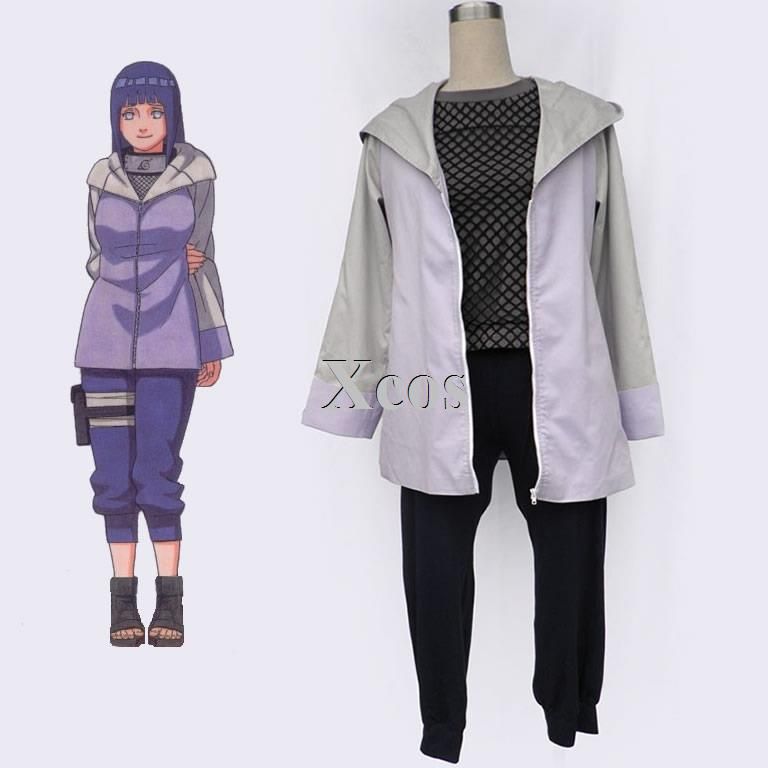 Naruto Hyuuga Hinata Halloween Cosplay Costume Halloween Cosplay