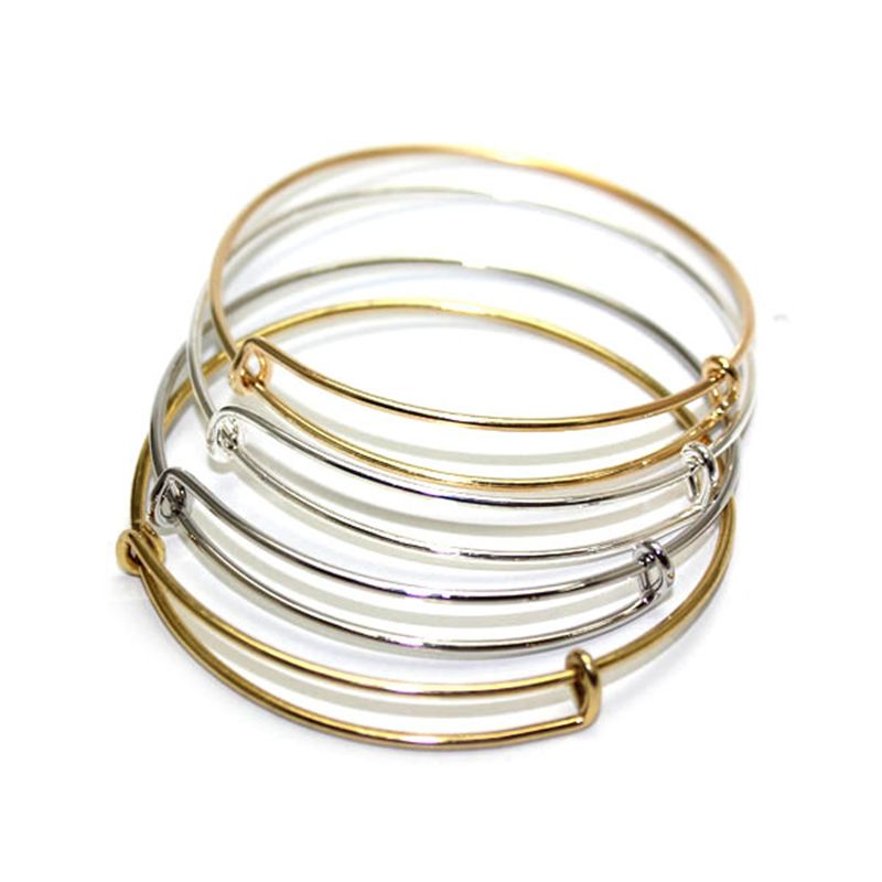 Simple Dainty Layering Boho Bangle Bracelet For Unisex Diy Bangle Gold