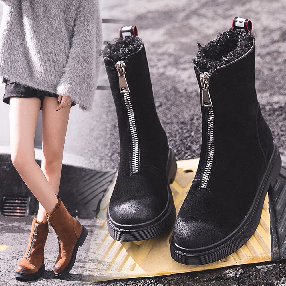 Fashion week Womens stylish winter warm snow boots shoes for woman Fashion week Womens stylish winter warm snow boots shoes for lady