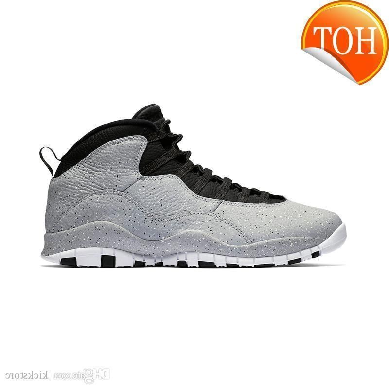 Nuevo Core 10 Cemento para Polvo Azul Fresco Gris Sobre Rojo Chicago Londres Zapatillas de baloncesto para hombre Clásico 10s X Mid Athletic Sport Nuevo Core 10 Cemento para Polvo Azul Fresco Gris Sobre Rojo Chicago Londres Zapatillas de baloncesto para hombre Clásico 10s X Mid Athletic Sport