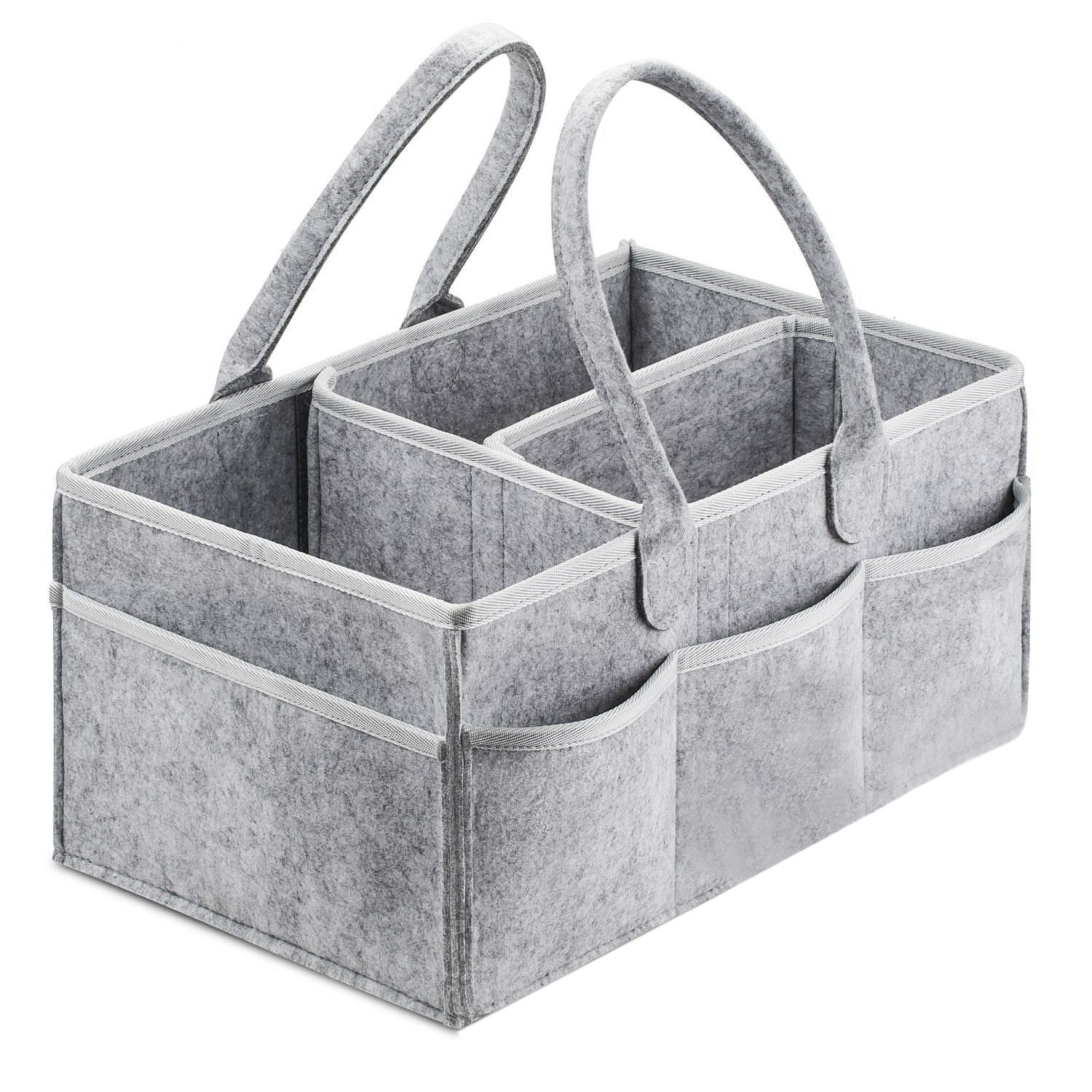 Baby Diaper Organizer Caddy Changing Nappy Storage Carrier Bag Large Pocket UK
