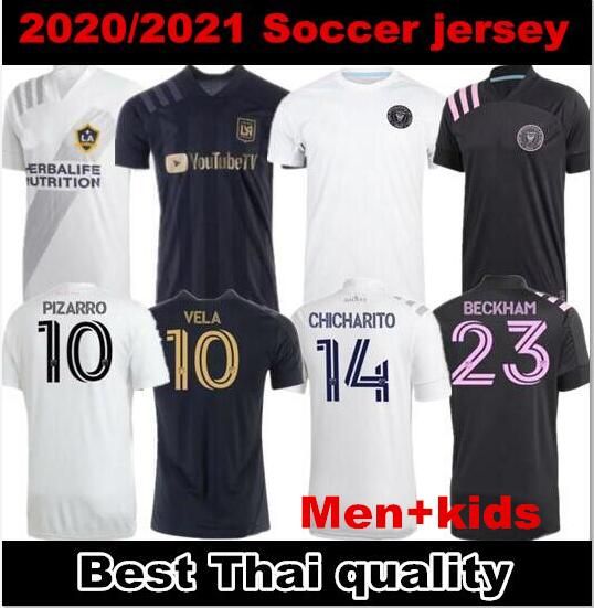 2020 INTER MIAMI Socer Jersey 2020 2021 LA LOS ANGELES GALAXY FC LAFC Beckham 20 21 VELA ...