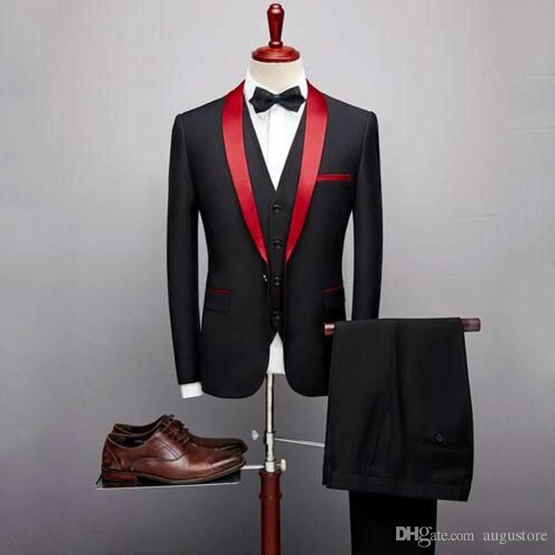 all black wedding attire for men