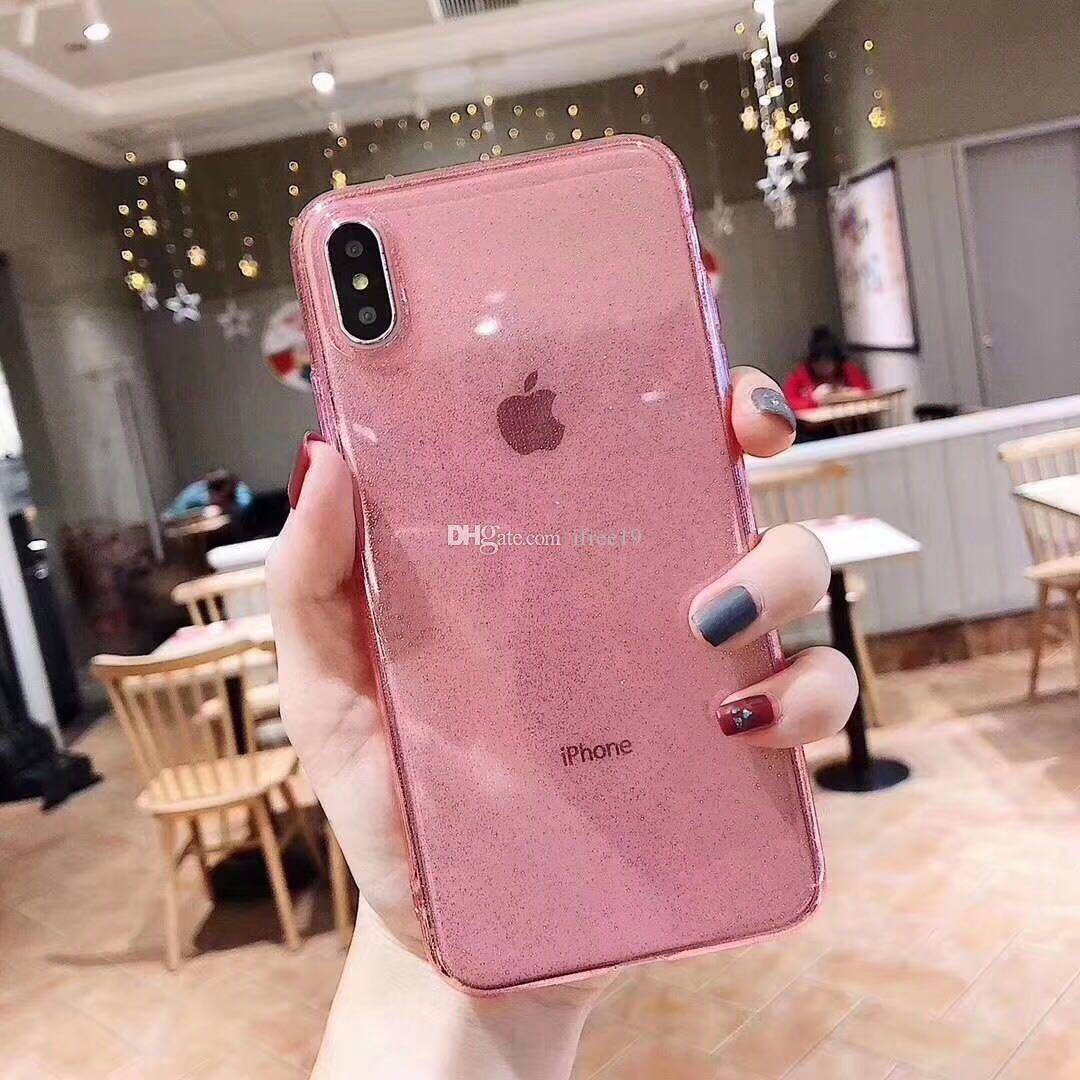 For IPhone XR XS MAX 11 11 11Plus 11S Soft TPU Glitter case full protective case For IPhone XR XS MAX 11 11 11Plus 11S Soft TPU Glitter case full protective case