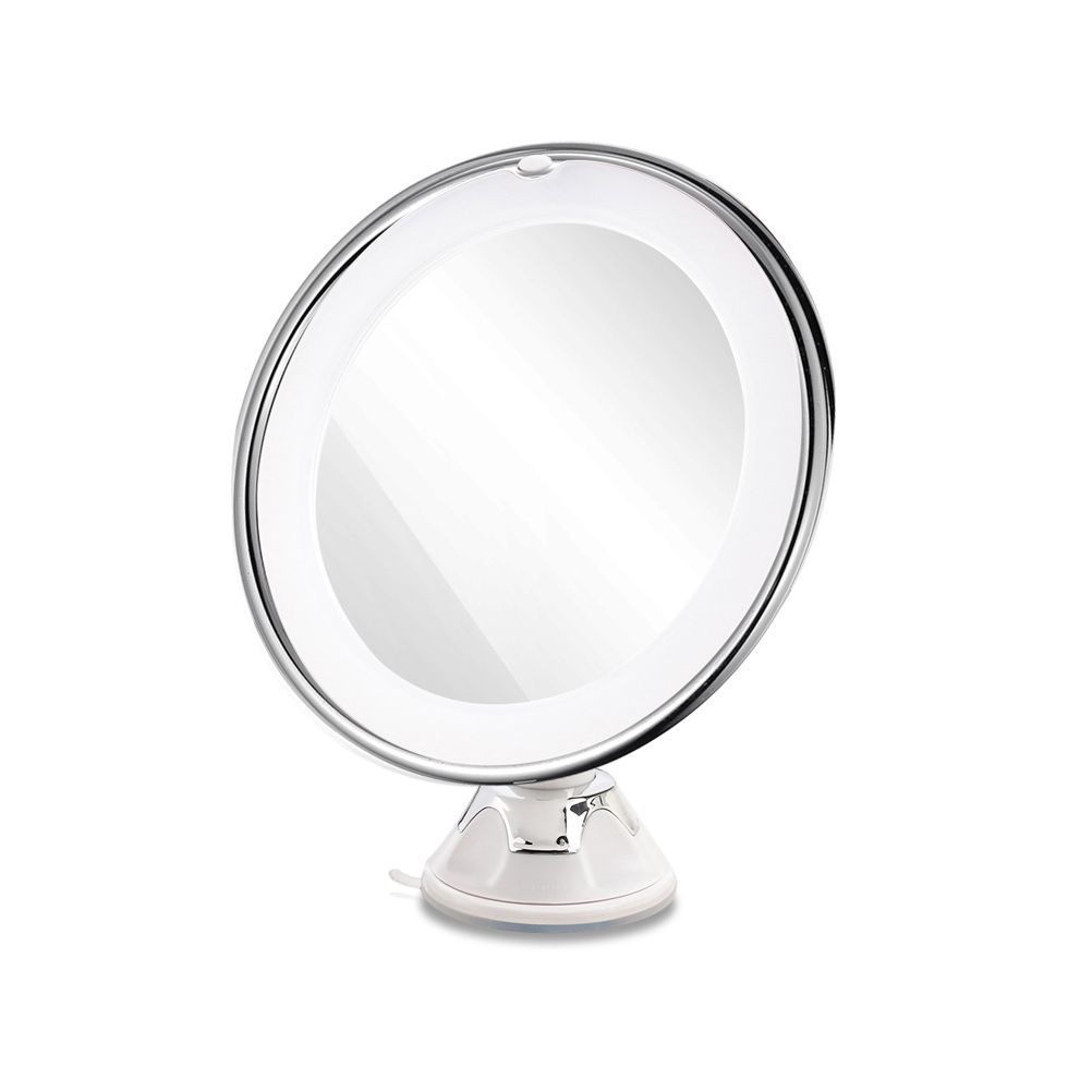 1pc 3x 10x Magnifying Round Mirror Free Standing Table Top Wall Makeup For Shaving Bathroom Detailed Cosmetic Mirrors