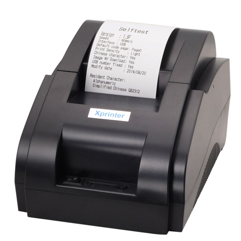 2021 JP 58H Mini Printer 58mm POS Thermal Receipt Bill Printer