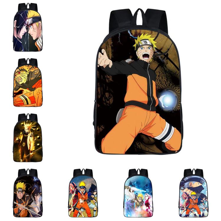 Naruto Backpack 9 Designs Naruto 3D Printed Large Capacity Kids 