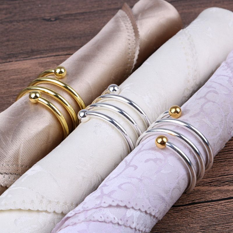 High Quality Napkin Ring Buckle Napkin Holder For Hotel Dining Table And Wedding Party Decoration Tools Kitchen Accessories