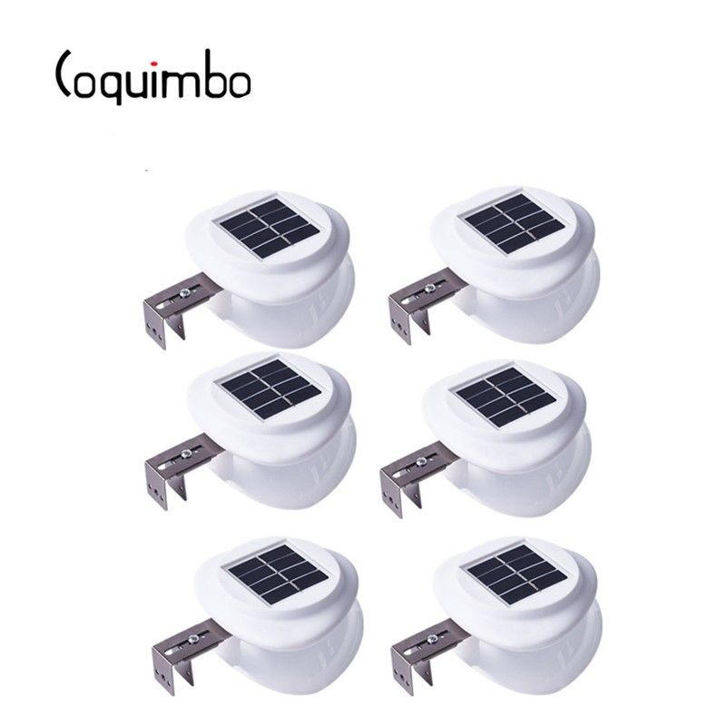 2019 Cobo Outdoor Led Solar Energy Lighting Sun Power Smart 2019 Cobo Outdoor Led Solar Energy Lighting Sun Power Smart Gutter Night Utility Security Light For Garden Driveway Deck From Erindolly360e