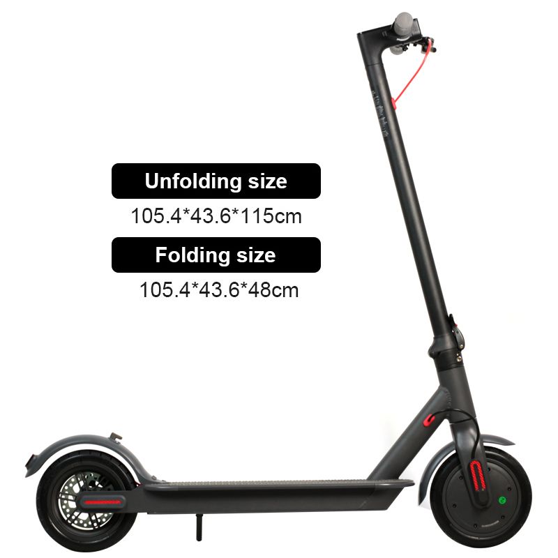 USA Offerta Speciale 250w 36v 8.5inch calcio pieghevole in piedi Scooter elettrico con Bluetooth APP US Plug Fast delivery